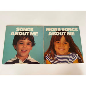 Songs About Me / More Songs About Me LP Kimbo Educational VG/VG+ William Janiak